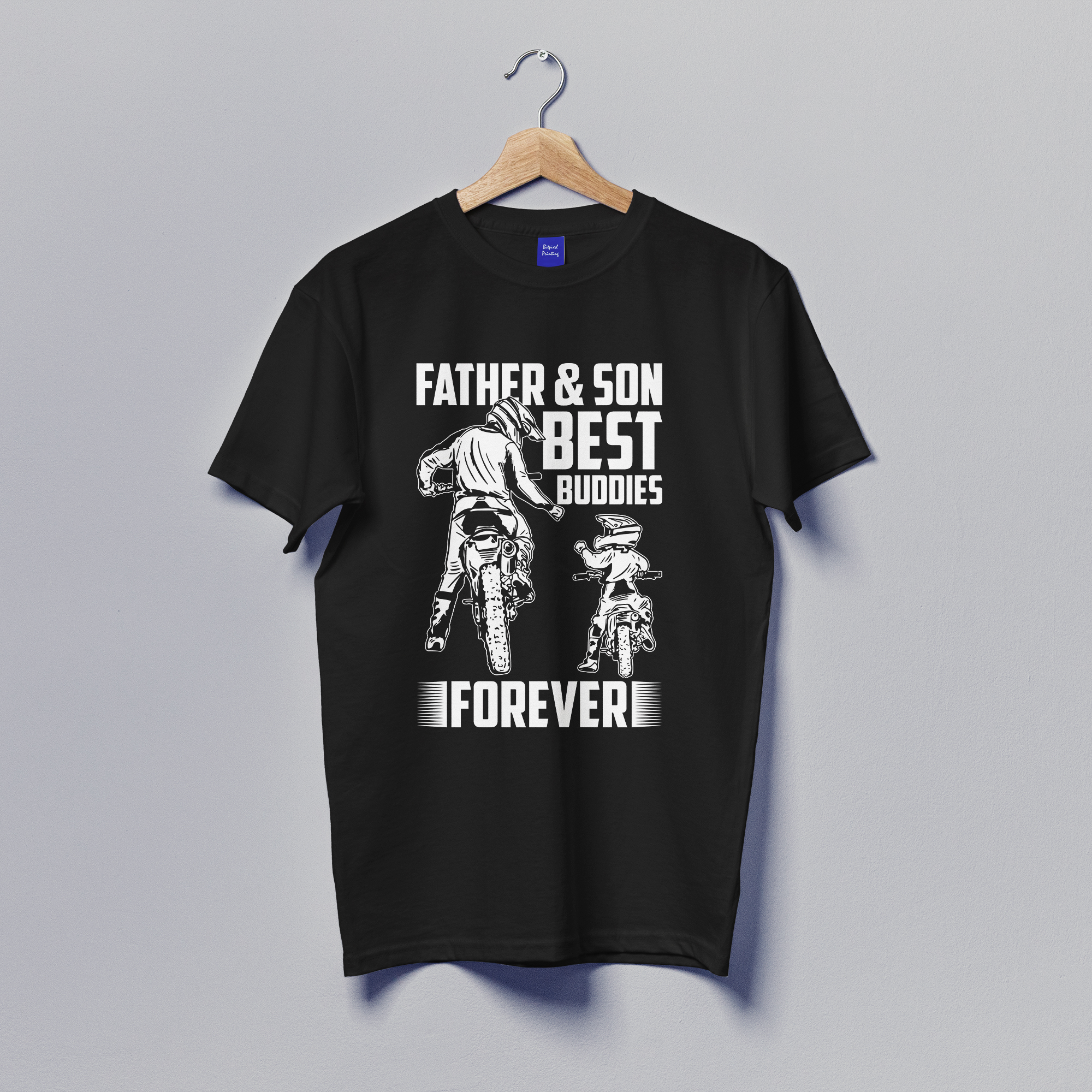 Father and Son Best Buddies Tee